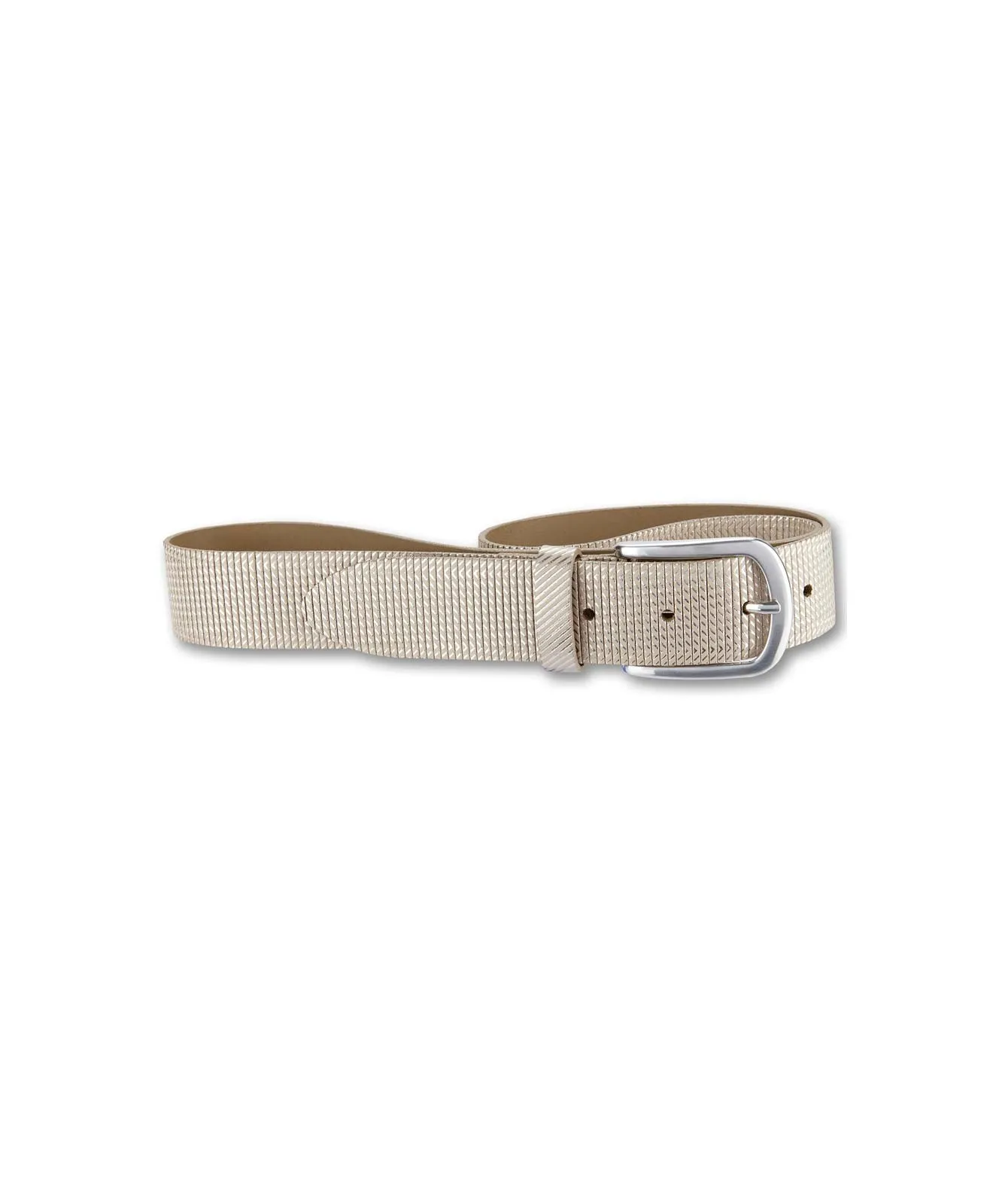 Damen Gürtel 3,5cm Softleder Gürtel von Bernd Götz in Beige