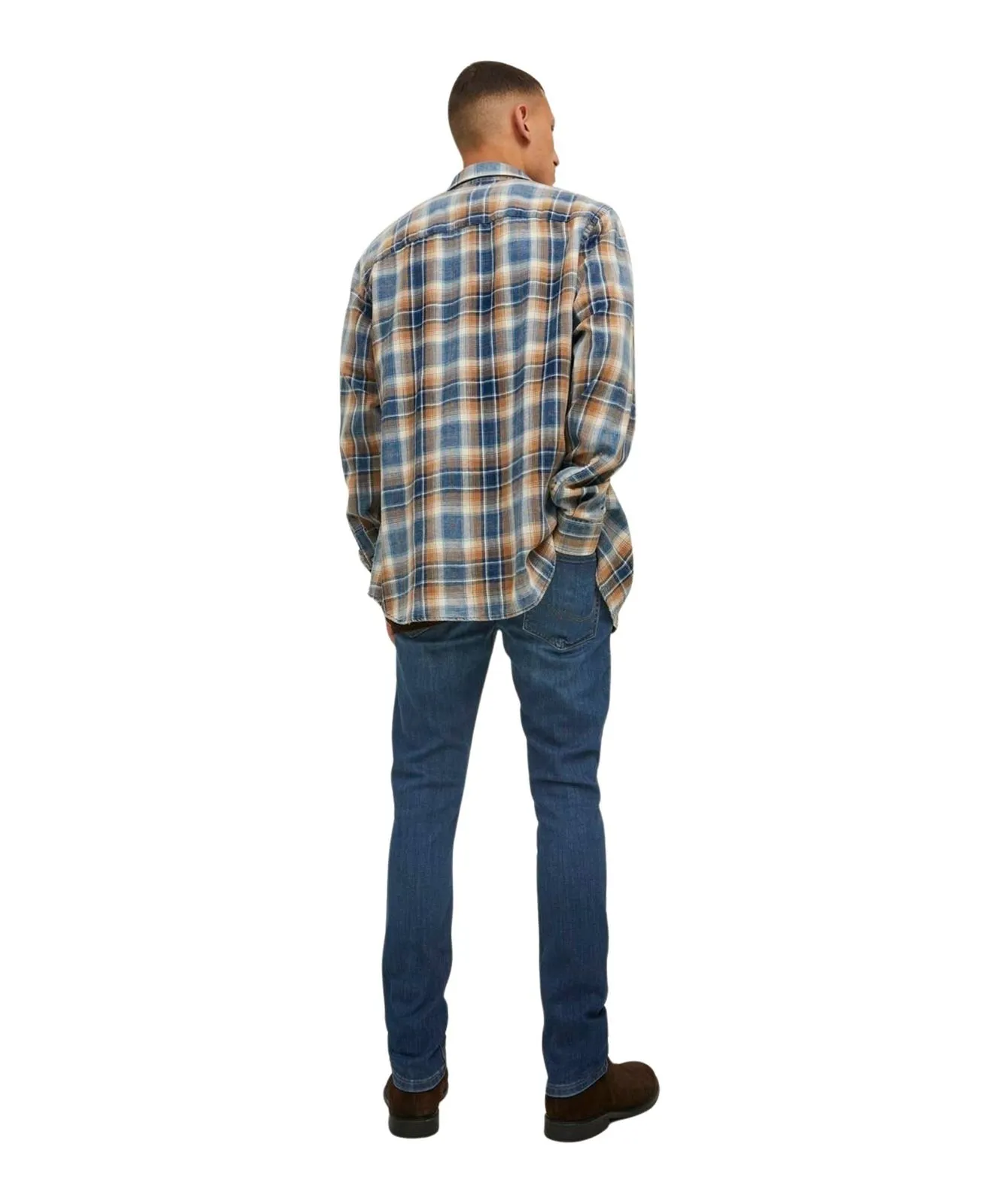 Herren Jeans Glenn Original von Jack & Jones in Blue Denim