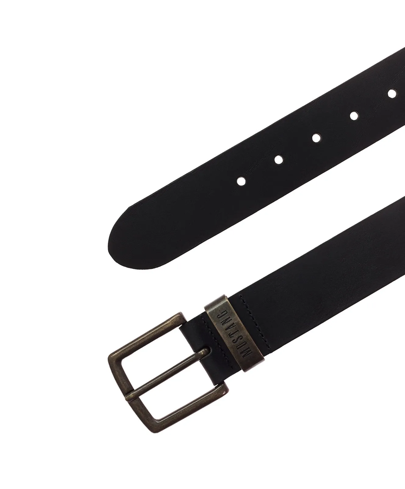 Herren Gürtel 40 mm Gürtel MG2085L22 von Mustang in Black