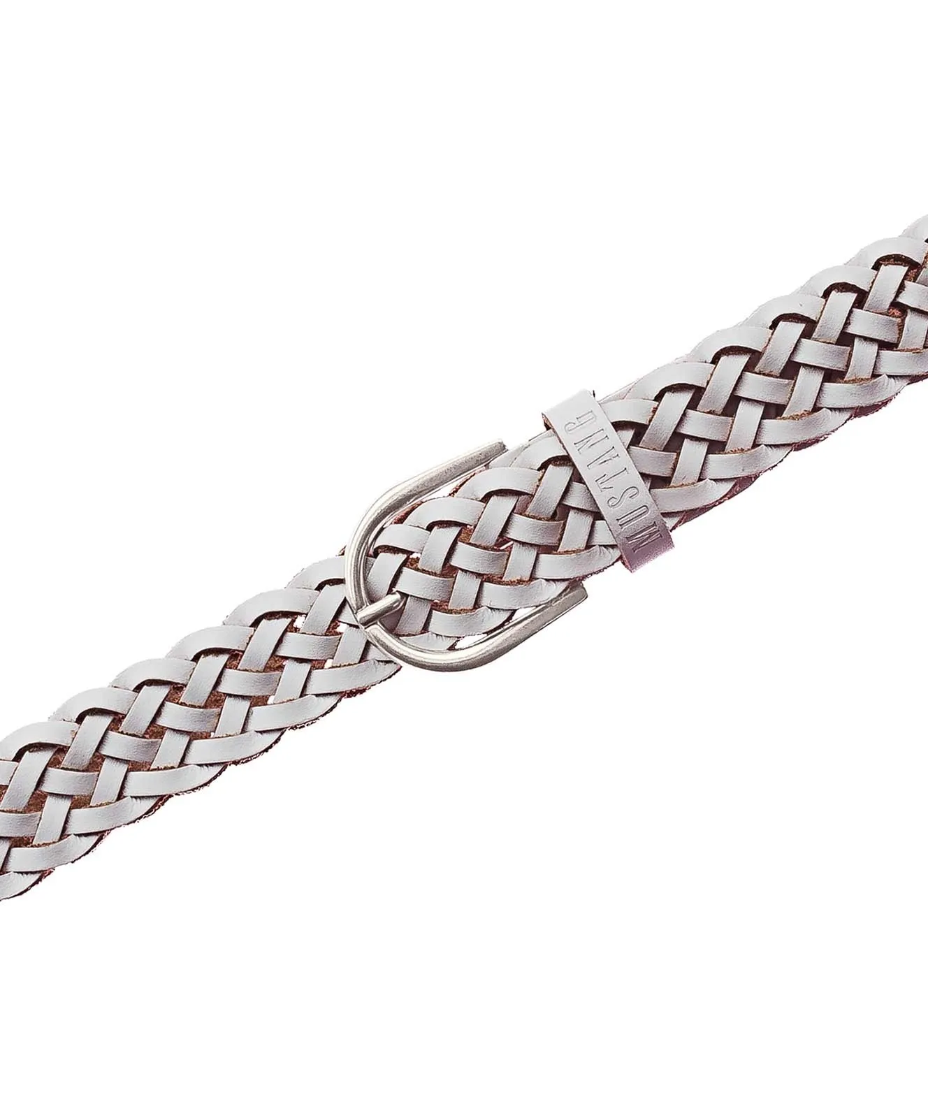 Damen Gürtel 30 mm Gürtel MW3090R23 von Mustang in White