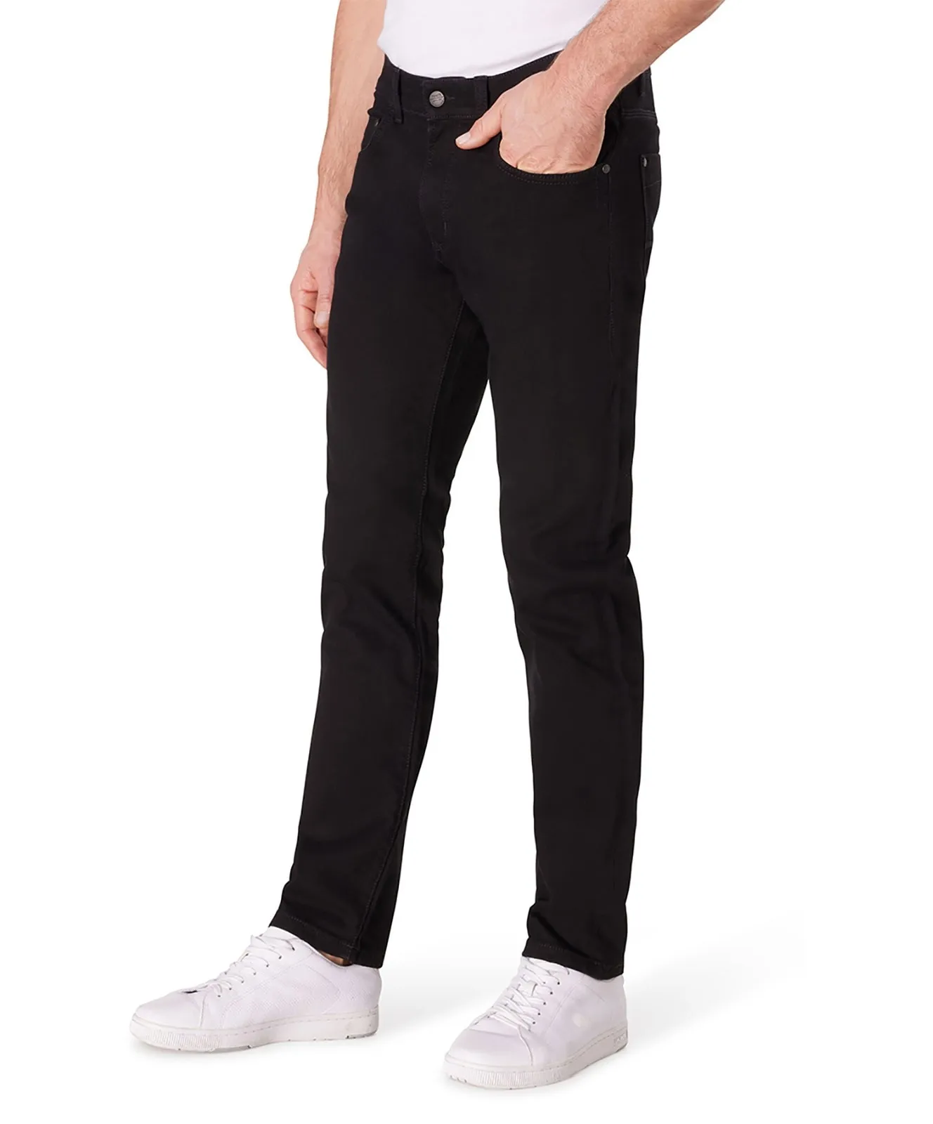 Herren Jeans Eric von Pioneer in Black Black Raw