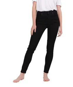 Angels Skinny Jeans mit  Regular Rise in Jet Black