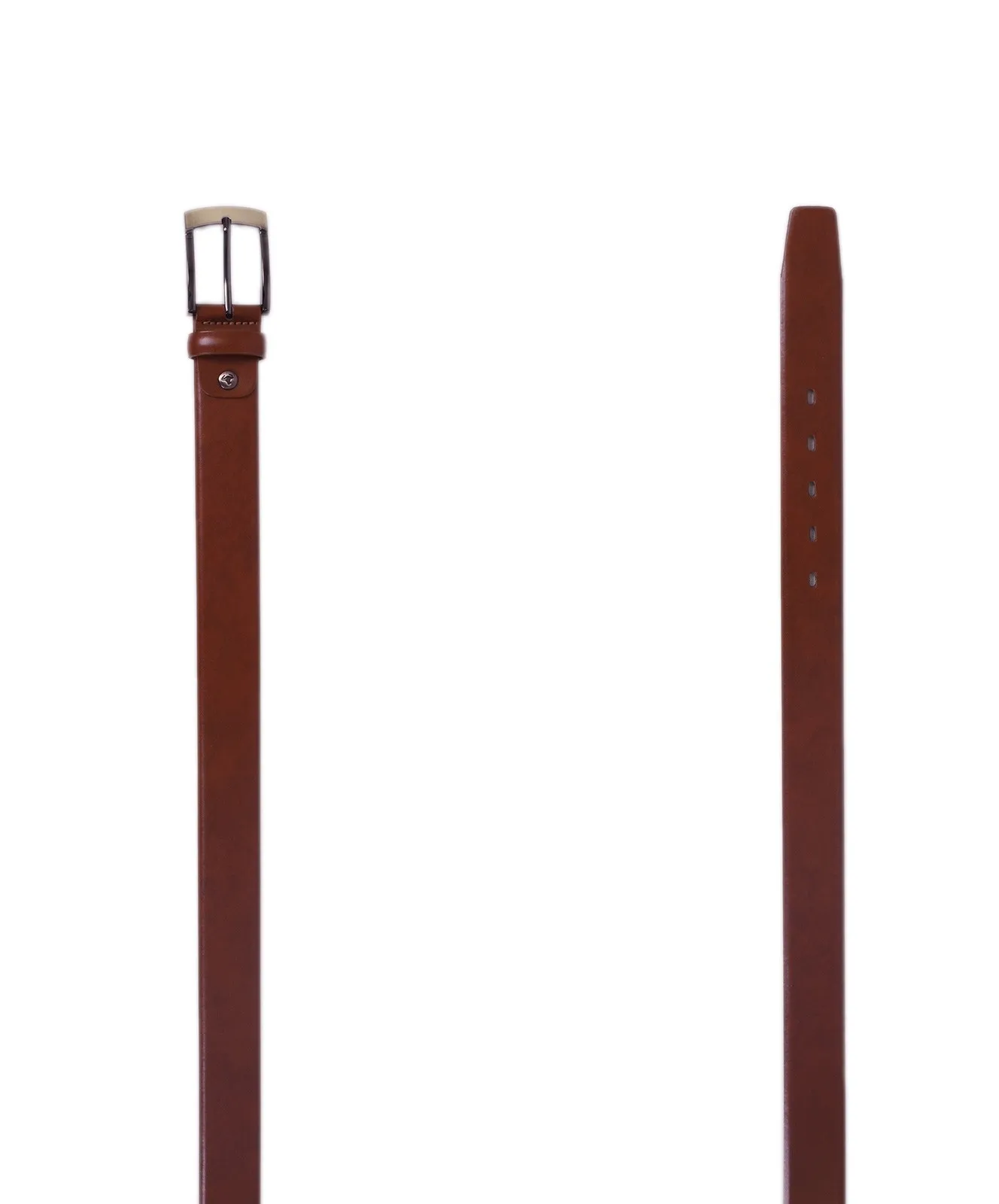Herren Gürtel 3,5cm Bomb.Leder.T-Lucido  von Bernd Götz in Cognac
