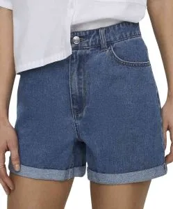 ONLY Jeansshorts Vega in Blau mit hohem Bund