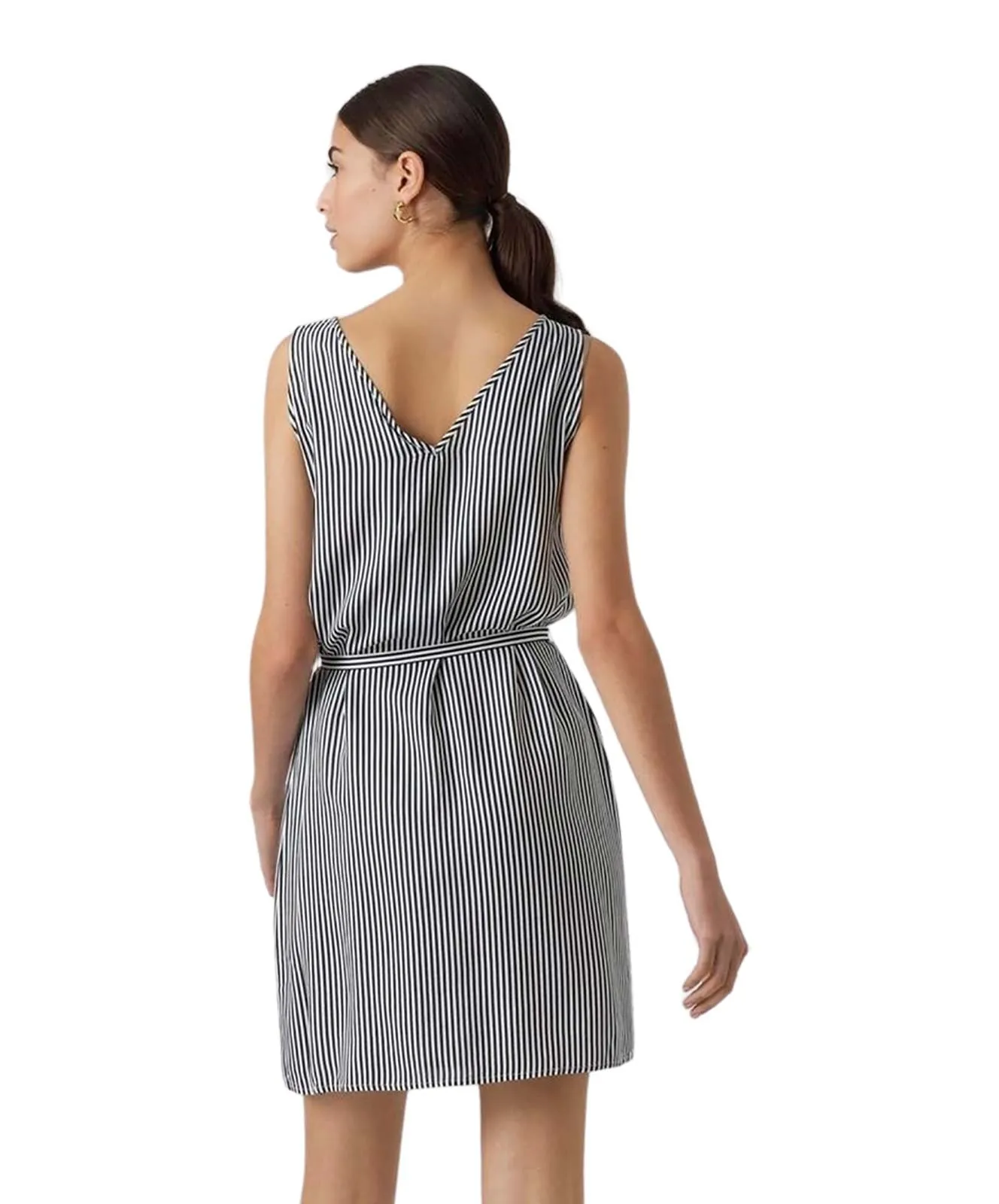 Damen Kleid Bumpy von Vero Moda in Snow White India