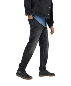 Jack & Jones Mike Jeans Loose Fit in dunkler Used-Optik