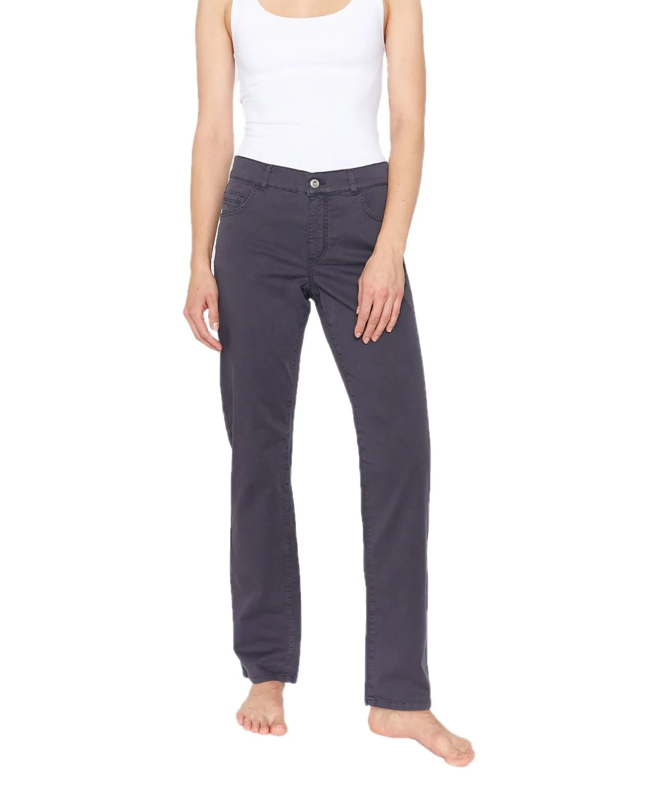 Angels Dolly Jeans mit Comfort Stretch in Dunkelblau