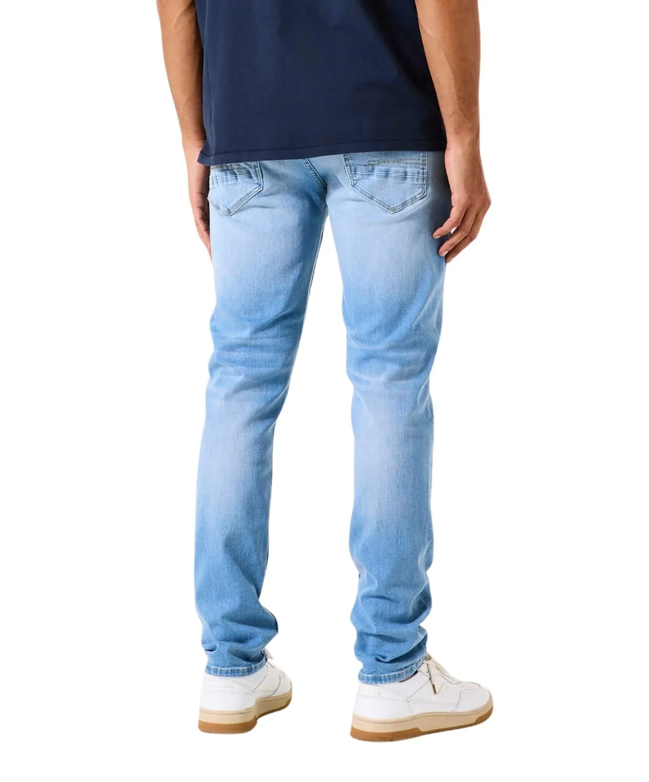 Herren Jeans Savio Slim von Garcia in Light Used