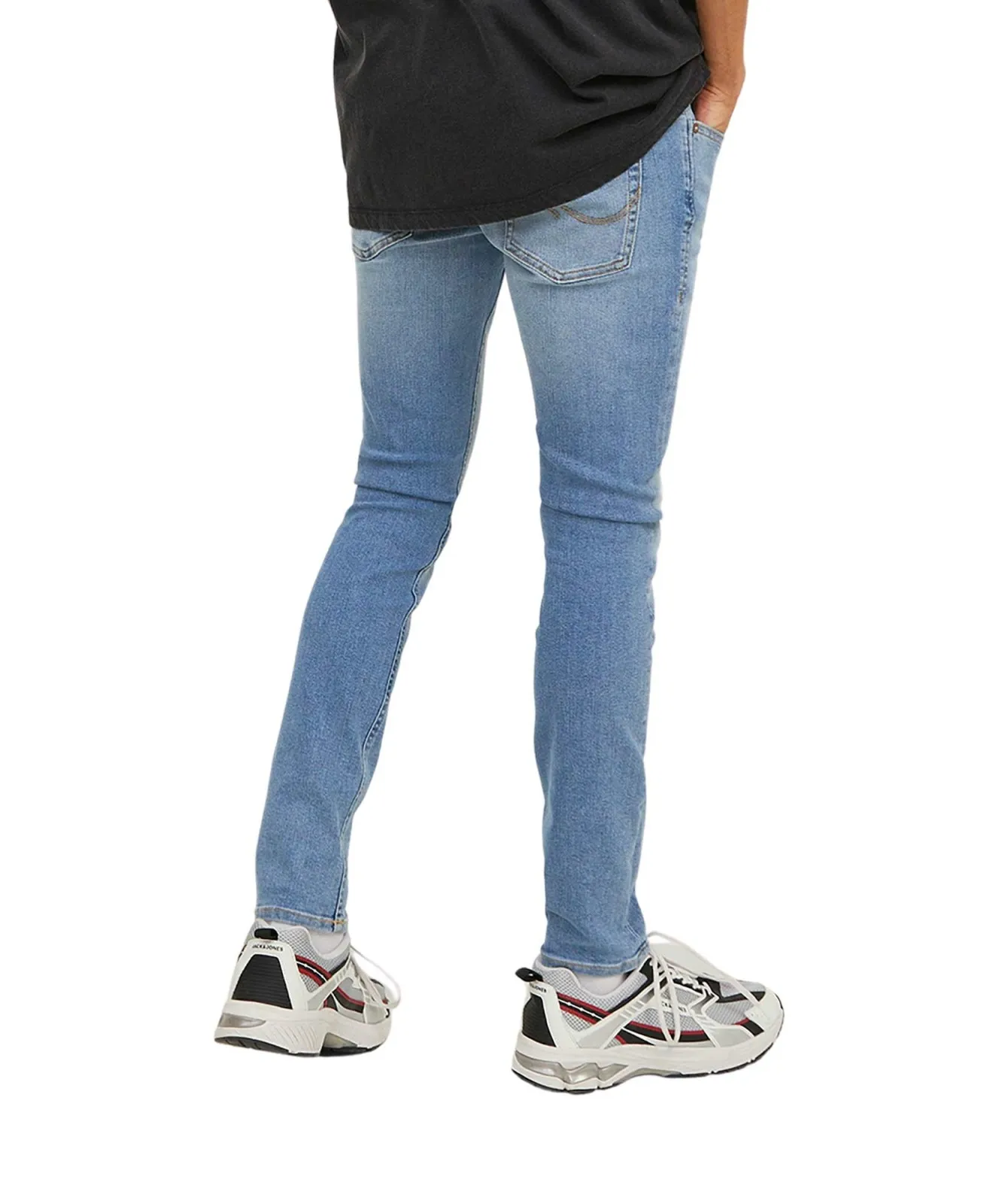 Herren Jeans Liam von Jack & Jones in Blue Denim