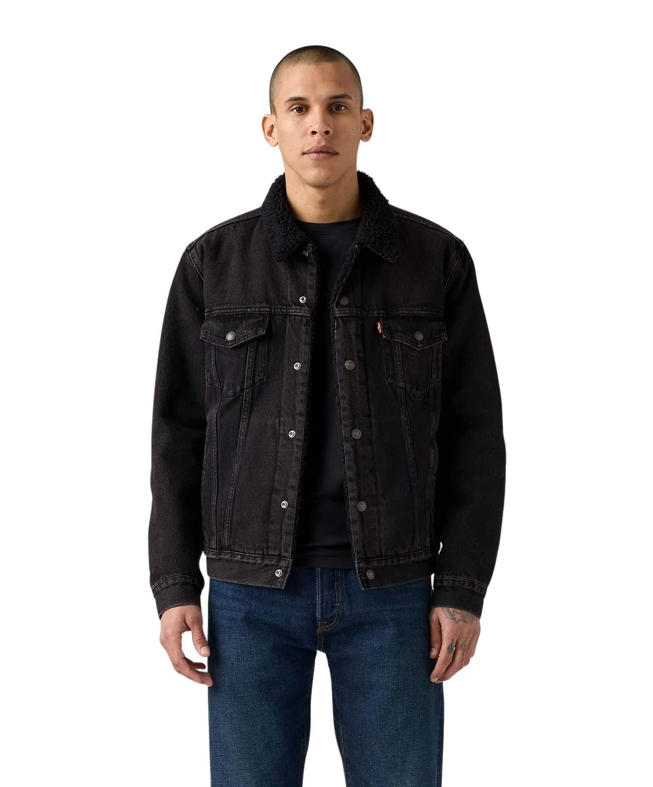 Herren Jacke Sherpa Trucker von Levis in Built To Last
