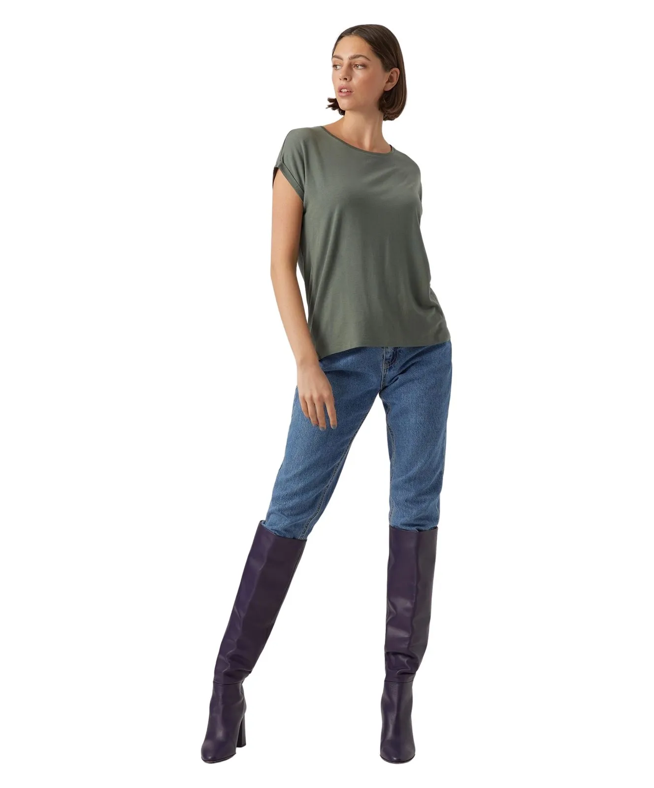 Damen Shirt AVA von Vero Moda in Laurel Wreath