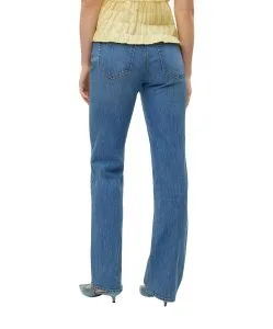Vero Moda Tessa Jeans in Mittelblau mit Straight Fit
