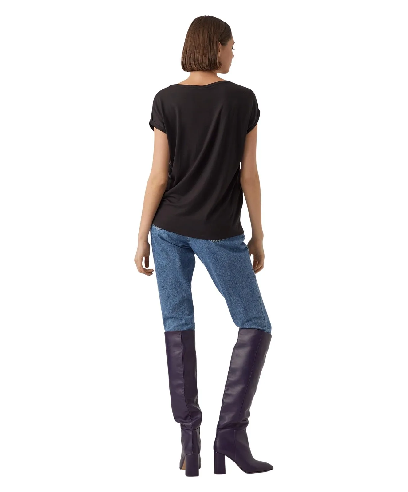 Damen Shirt AVA von Vero Moda in Black