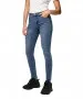 Damen Jeans Dana von Pieces in Medium Blue