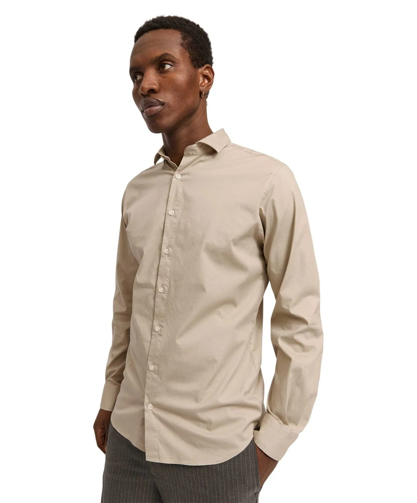 Herren Hemd Blajaxon von Jack & Jones in Pure Cashmere