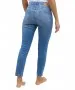 Damen Jeans Ornella Seam von Angels in Light Blue Random Used