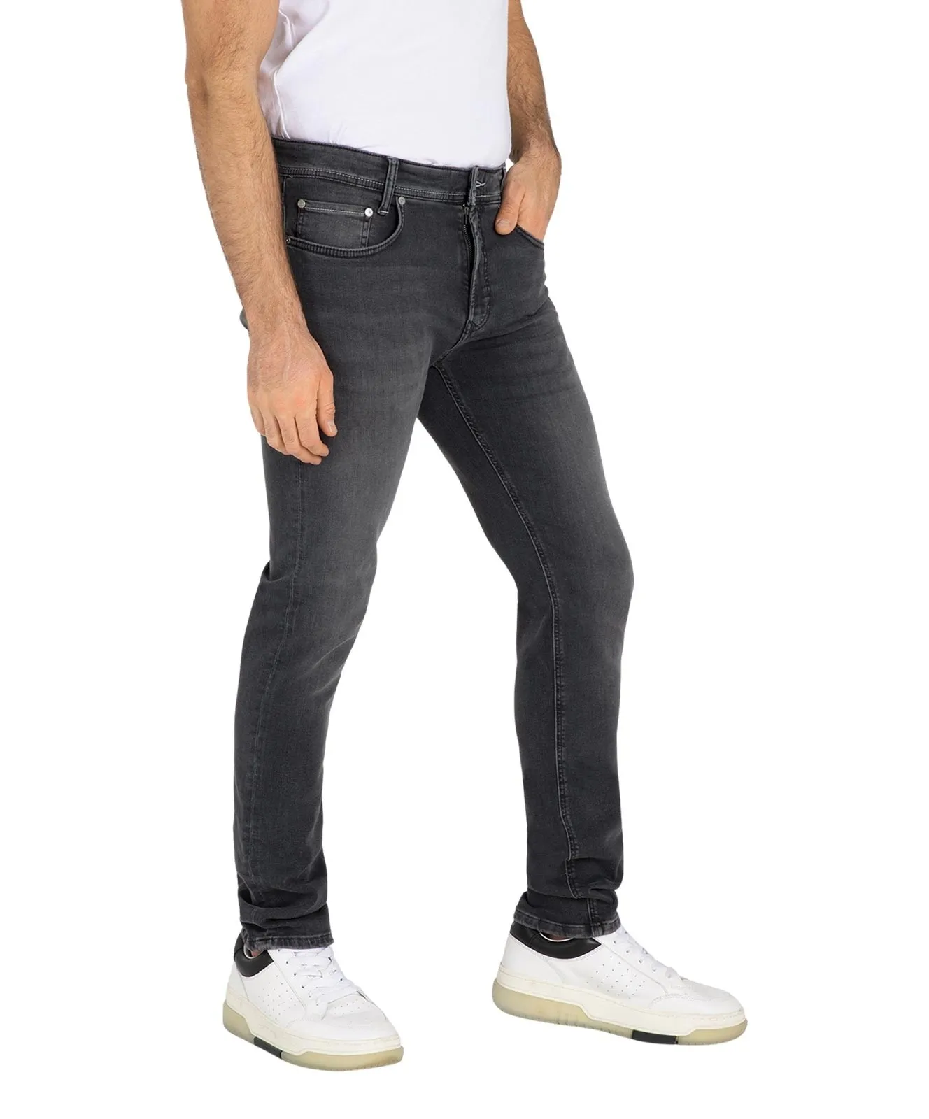 Herren Jeans Ultimate Driver Jeans von MAC in Authentic Black Vintage Used