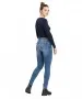 Damen Jeans Alan von Cross in Sky Blue Used