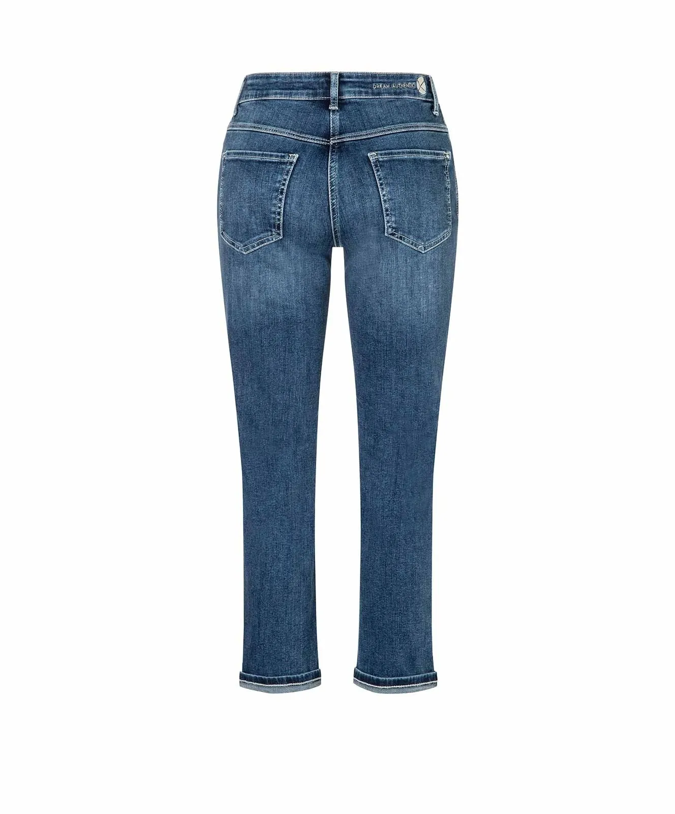 Damen Jeans DREAM cropped von MAC in Blue Moon Basic Wash