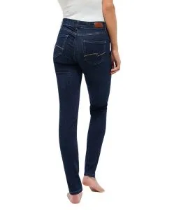 Angels Skinny Jeans in dunkelblauer Waschung