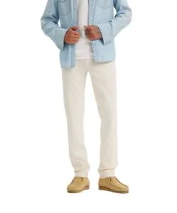 Levis 511 Slim Jeans in Beige mit schmalem Schnitt