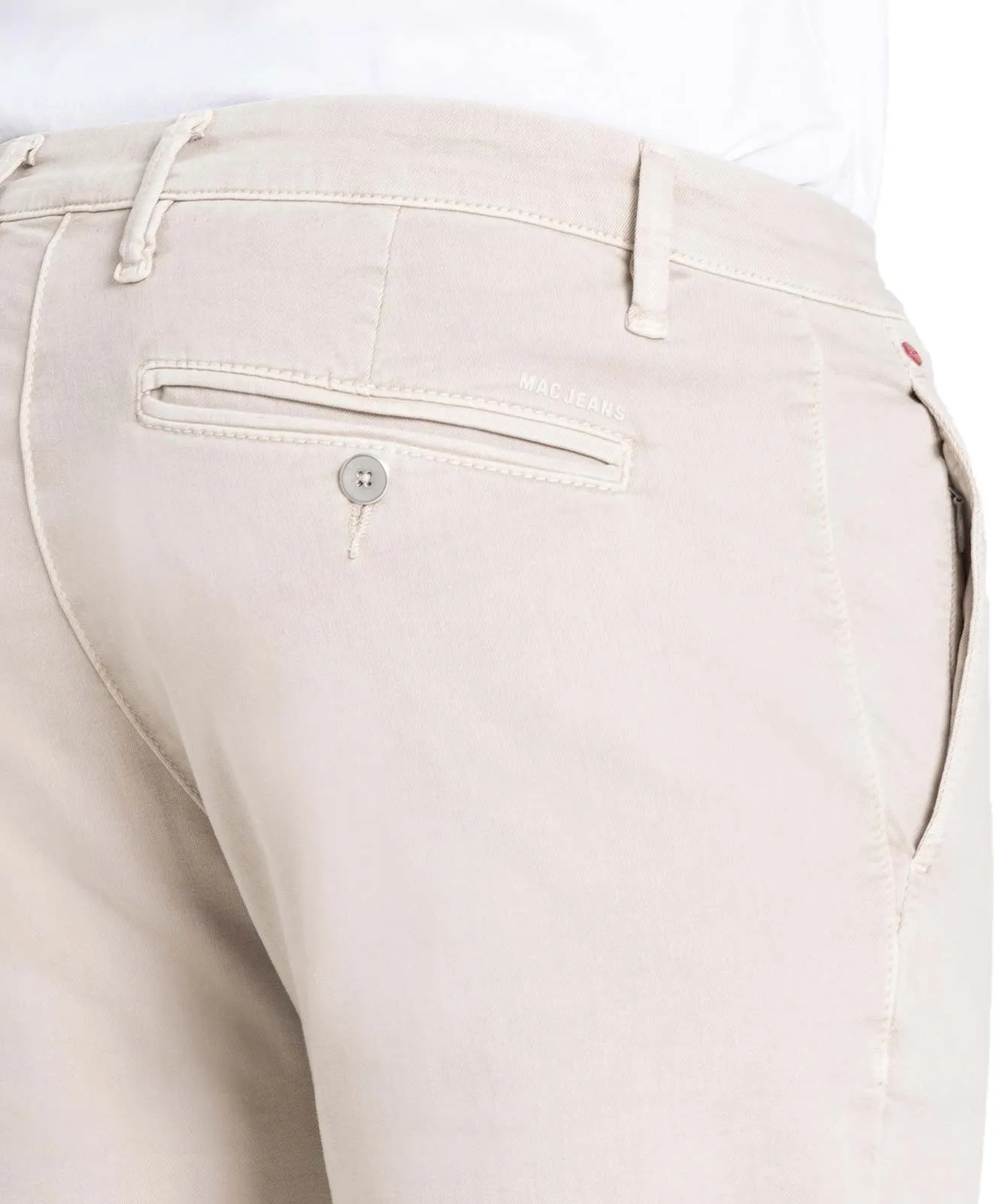 Herren Hose Drivers Pants von MAC in Kitt