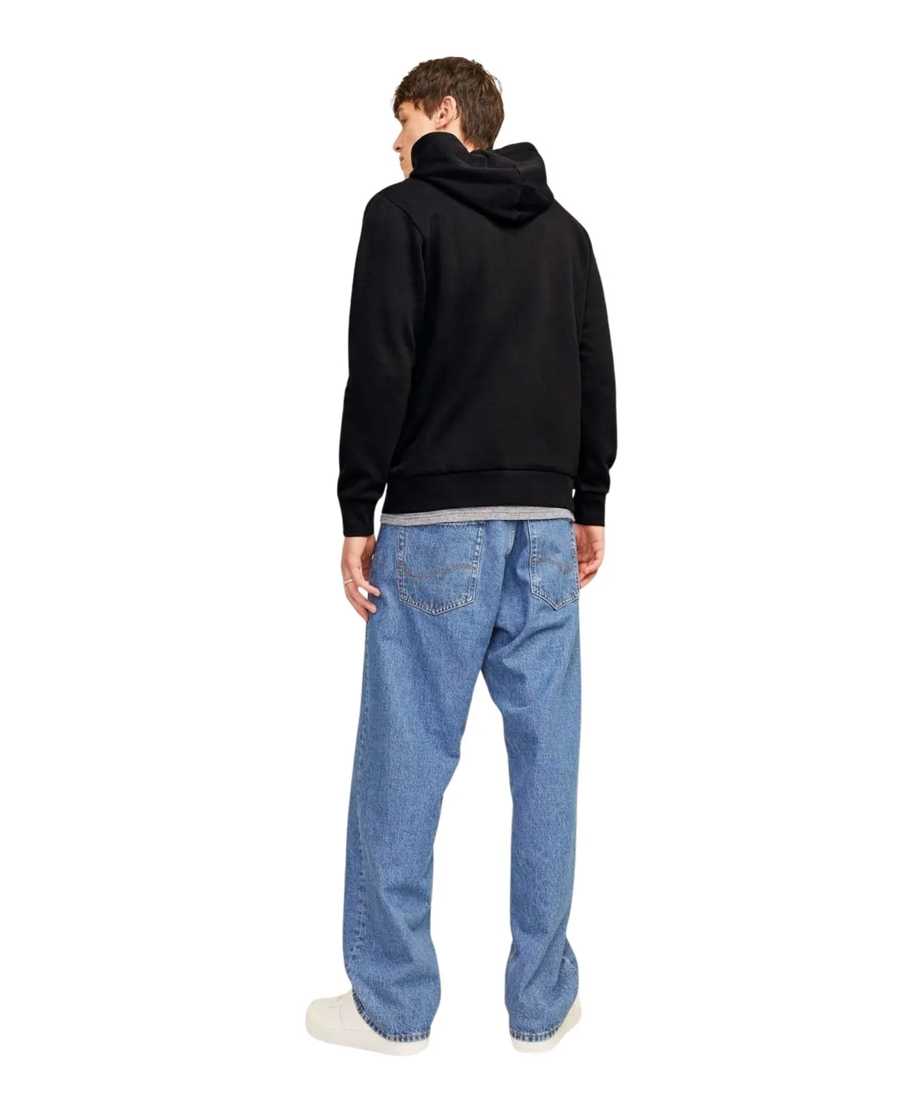 Herren Pullover Corp Logo Swaet von Jack & Jones in Black