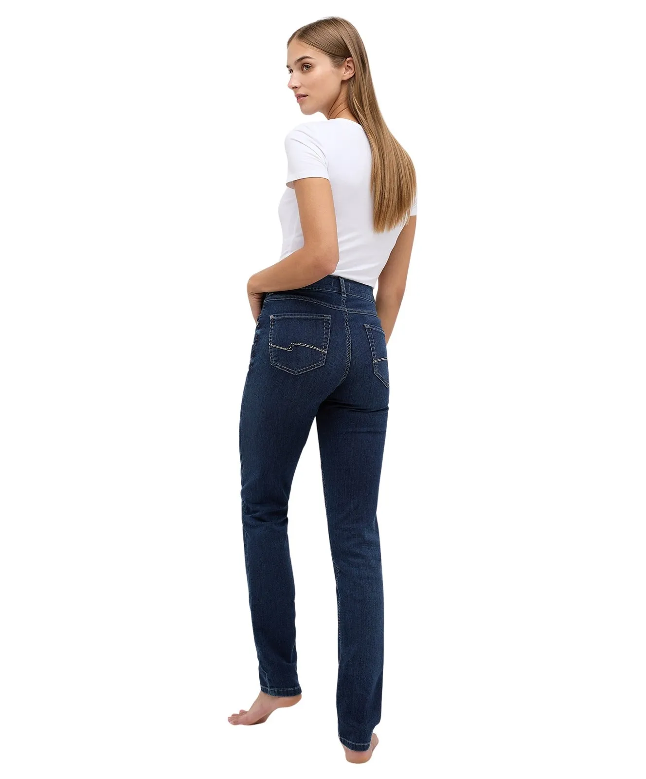 Damen Jeans Cici von Angels in Night Blue Used