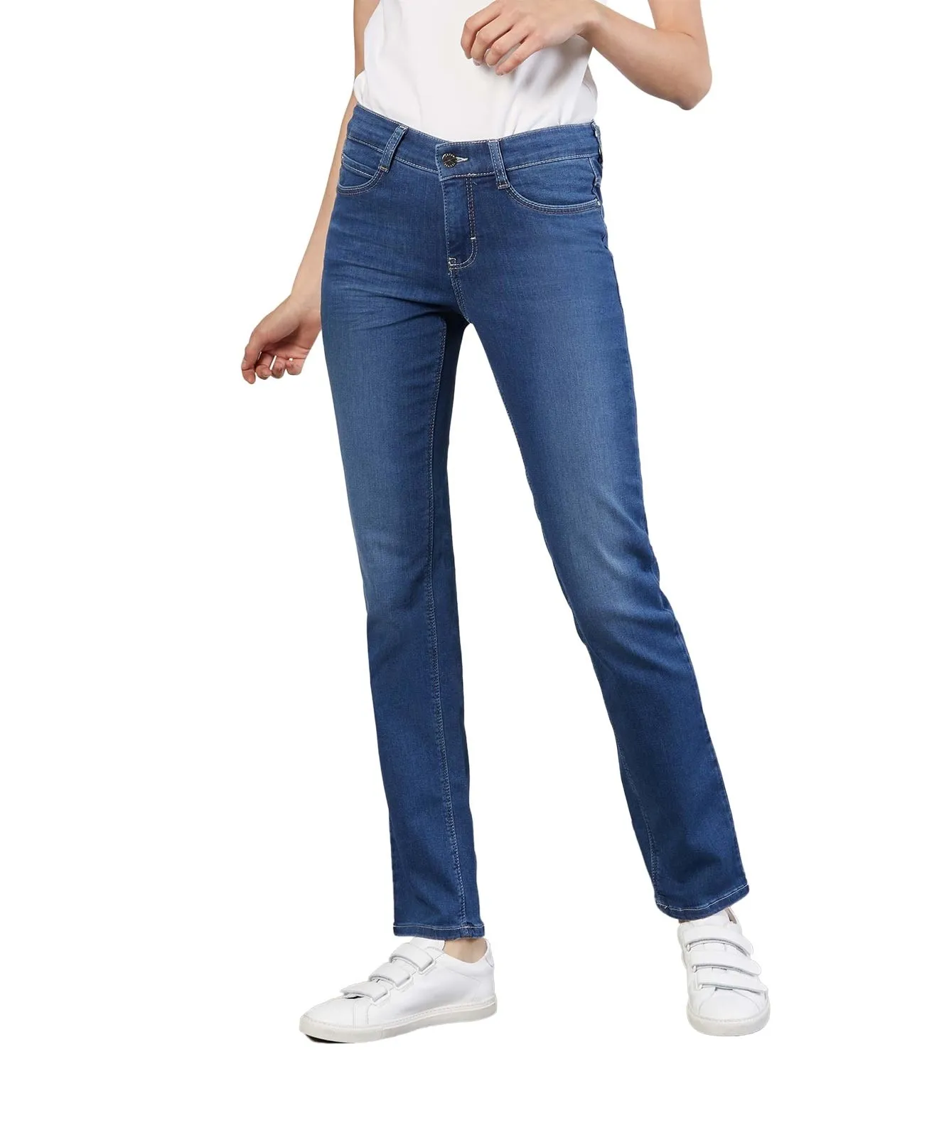 Damen Jeans Dream von MAC in Mid Blue Authentic Wash
