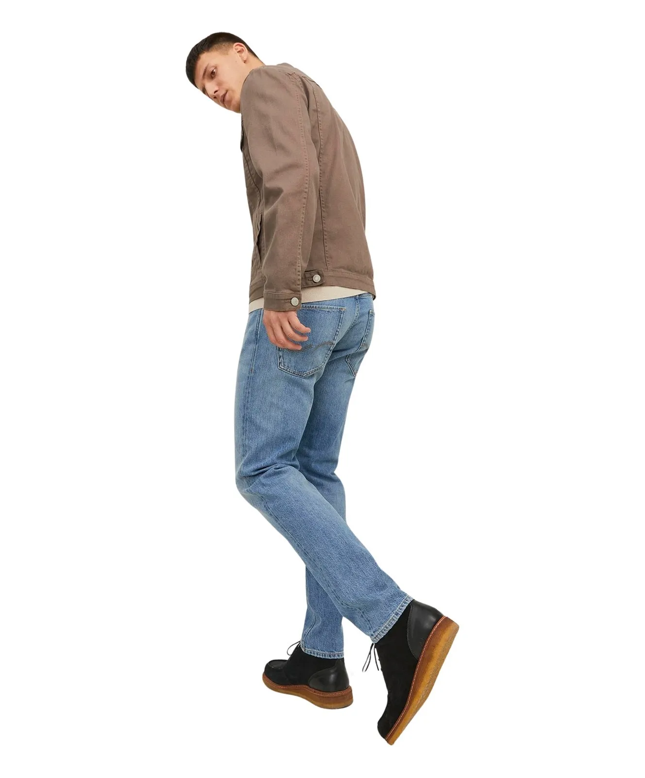 Herren Jeans Mike Original von Jack & Jones in Blue Denim