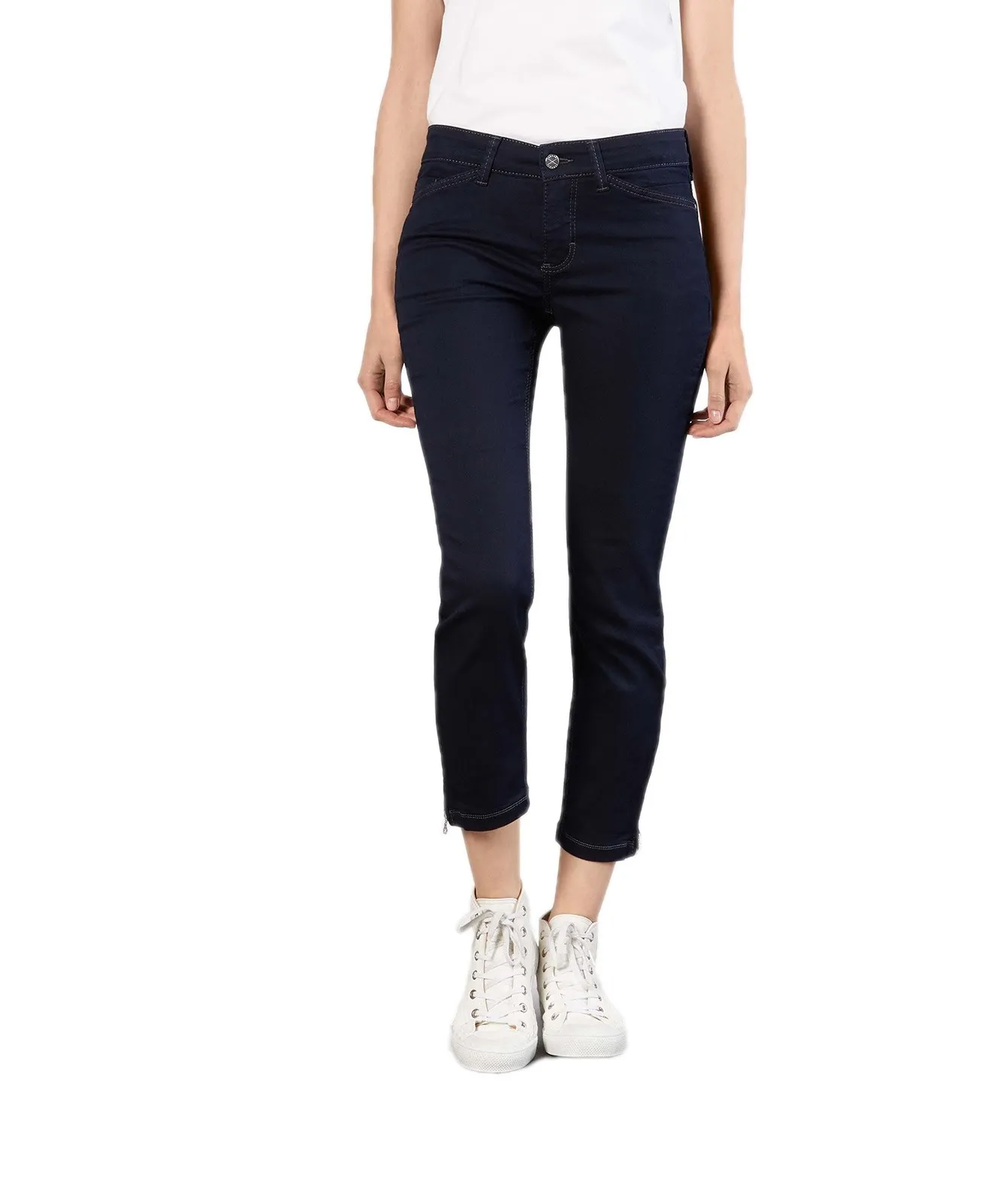 Damen Jeans Dream Chic von MAC in Dark Rinsewash