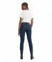 Damen Jeans 724 High-Waisted Straight von Levis in Blue Swell