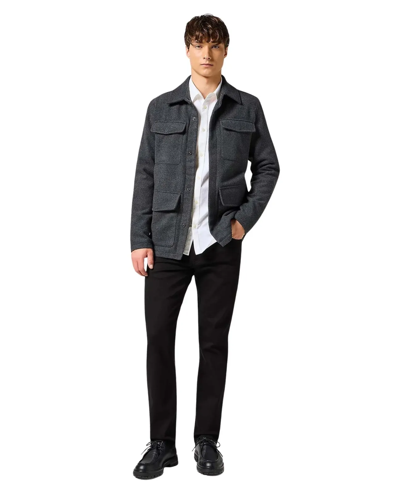Herren Jeans Greensboro von Wrangler in Deep Ink