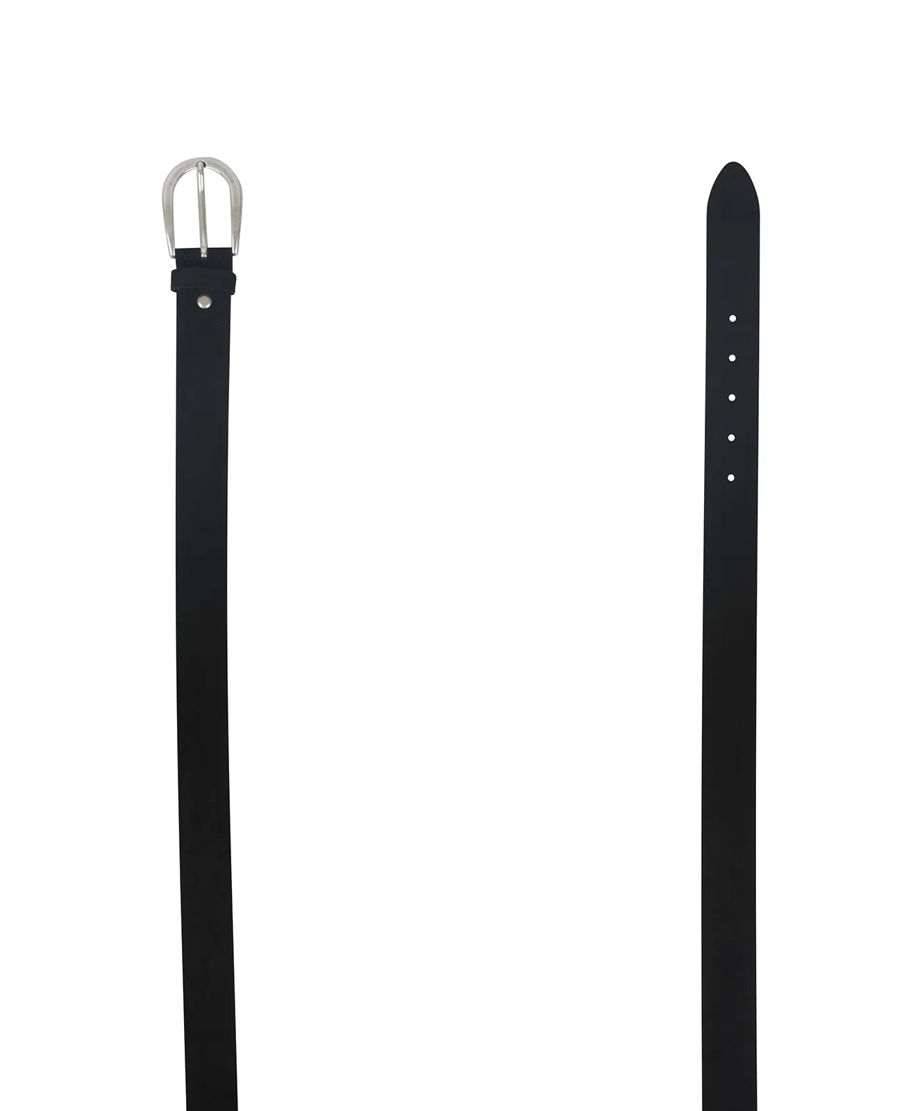 Damen Gürtel 3,5cm Velours Ledergürtel  von Bernd Götz in Schwarz