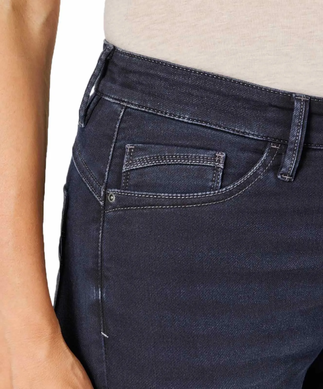 Damen Jeans Pat von Paddocks in Blue Black with Handwork