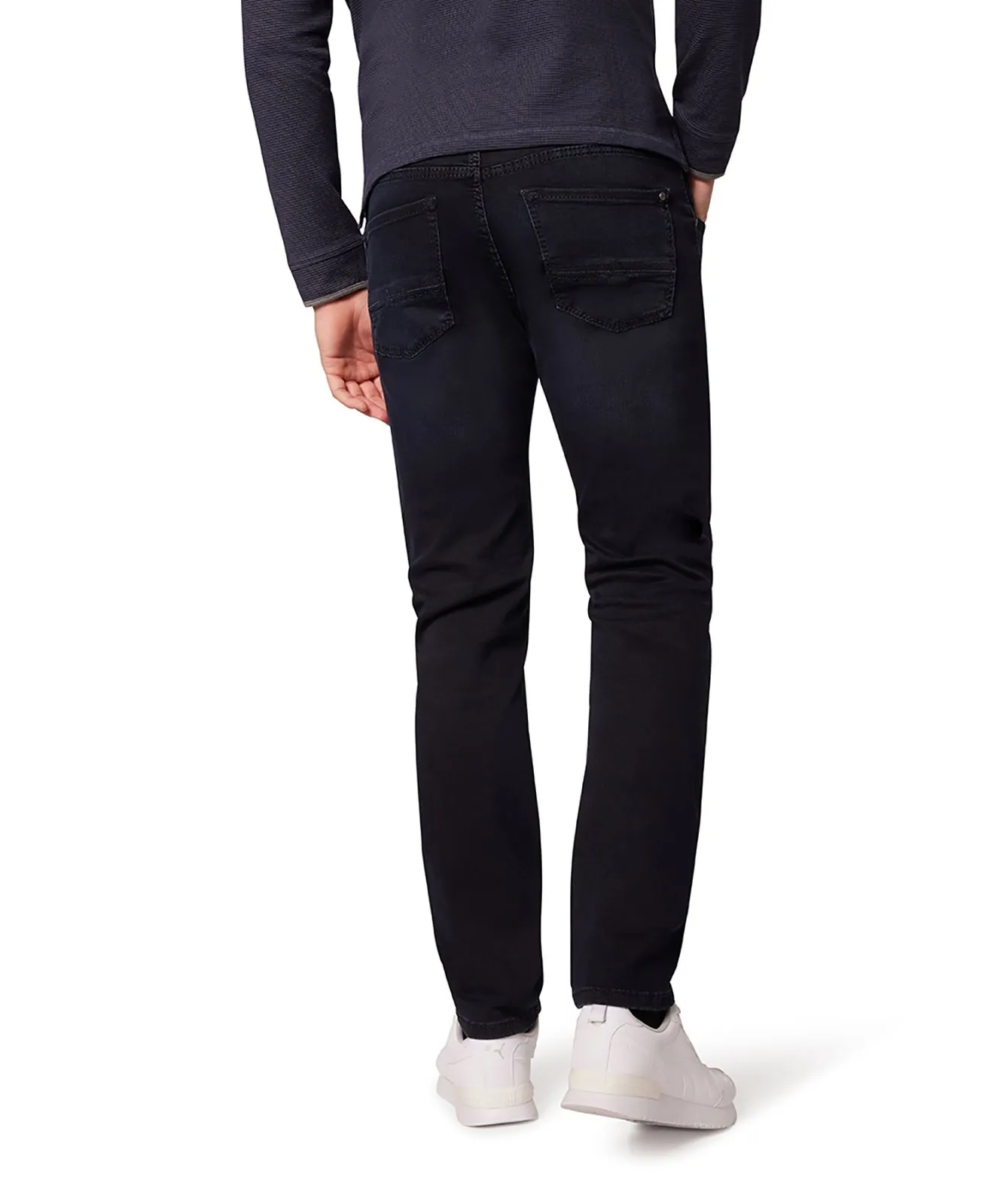 Herren Jeans Rando 1674 von Pioneer in Blue/Black Used Whisker