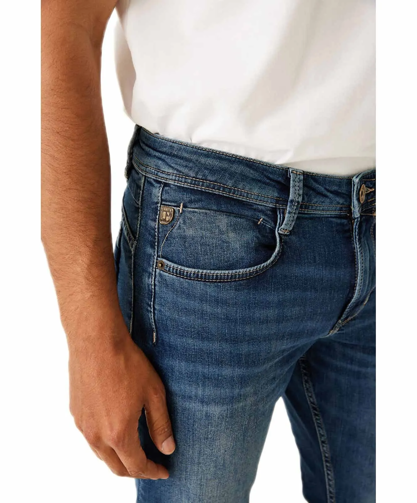 Herren Jeans Rocko 690 von Garcia in Medium Used