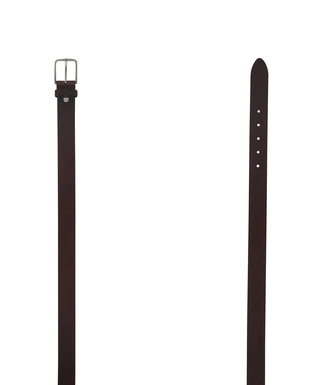 Herren Gürtel 3,5cm Walkleder Gürtel  von Bernd Götz in Dunkelbraun