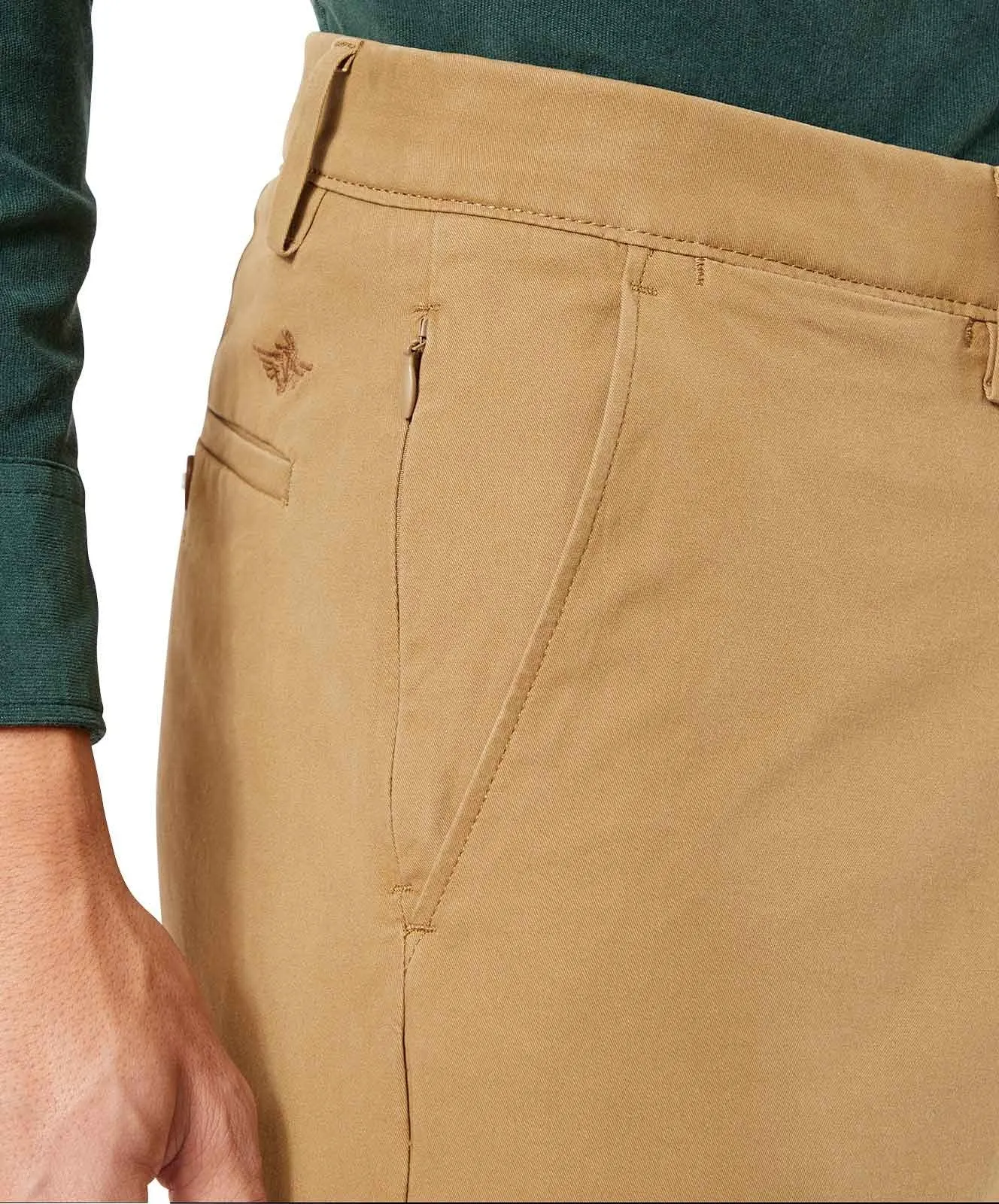 Herren Hose Chino Straight von Dockers in Ermine - Khaki