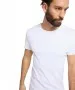 Herren Shirt Aaron C Basic  von Mustang in White