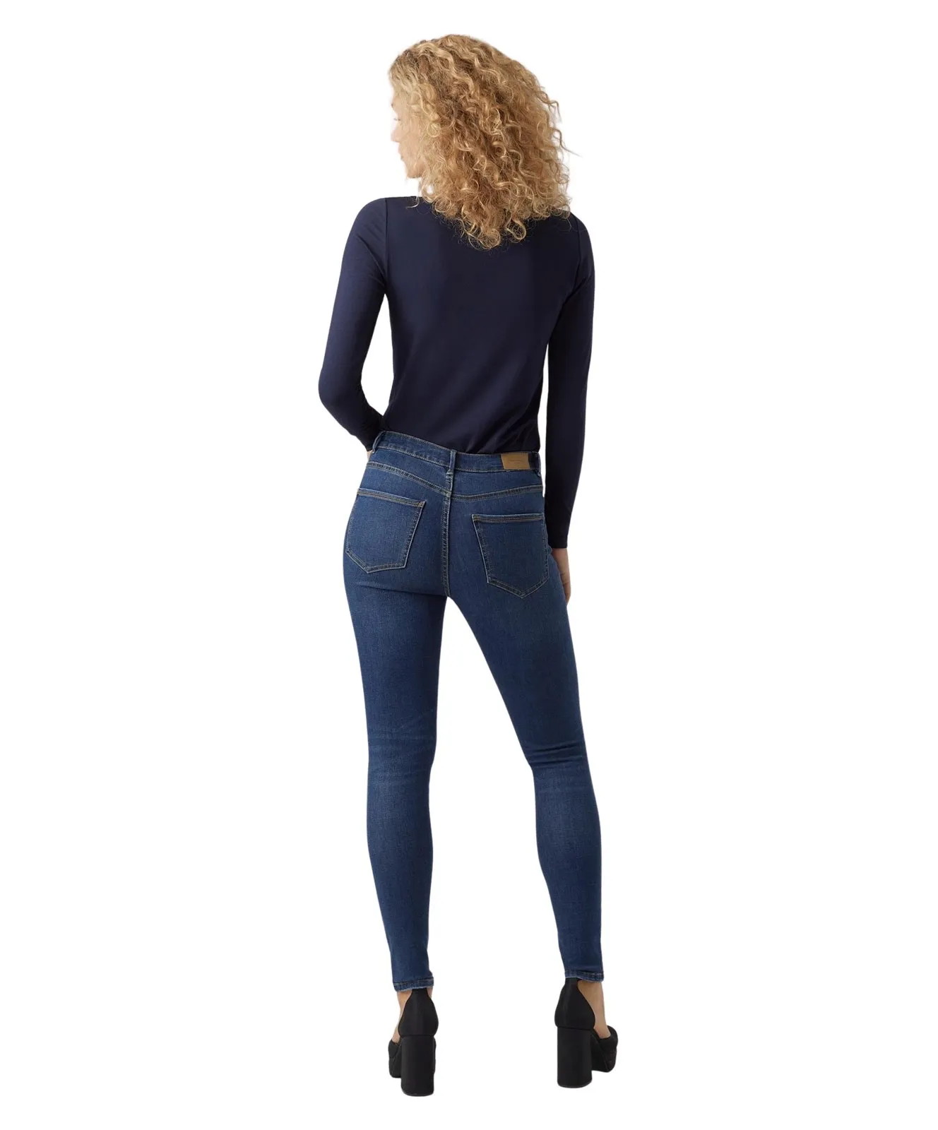 Damen Jeans Sophia von Vero Moda in Dark Blue Denim