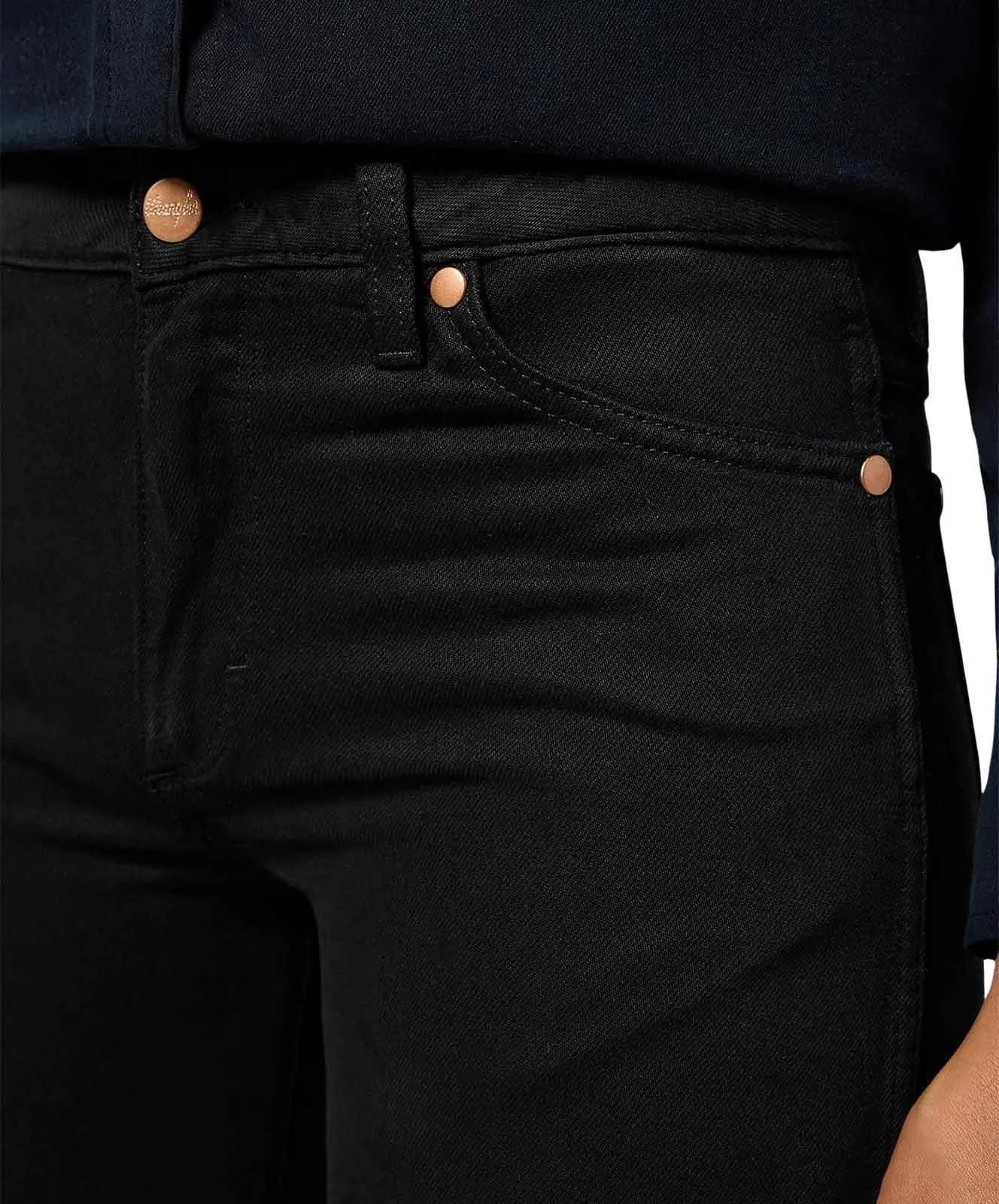 Damen Jeans World Wide von Wrangler in Midnight Ride