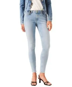 Garcia Jeans Extra Slim-fit Rachelle in hellblauer Waschung