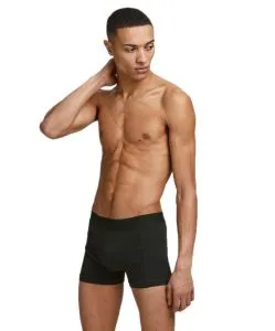 Jack & Jones Boxershorts (3 Stück) mit schwarzem Webbund