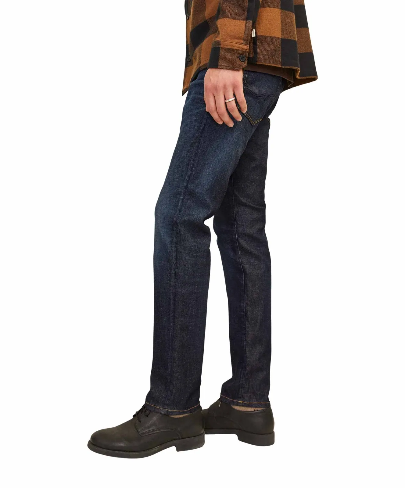 Herren Jeans Glenn Icon von Jack & Jones in Blue Denim