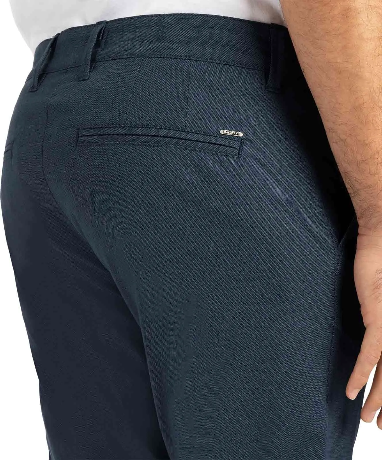 Herren Hose Lennox Printed von MAC in Nautic Blue