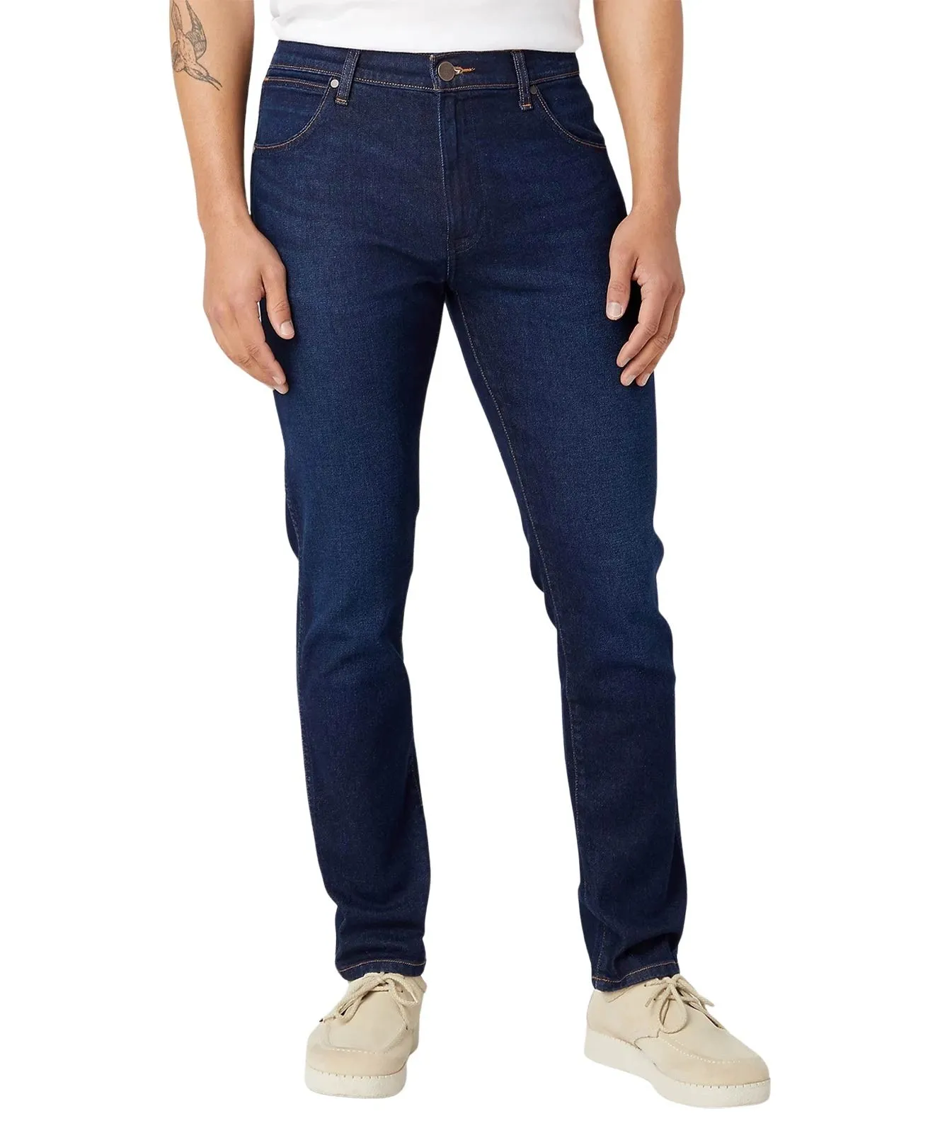 Herren Jeans Larston von Wrangler in Landed