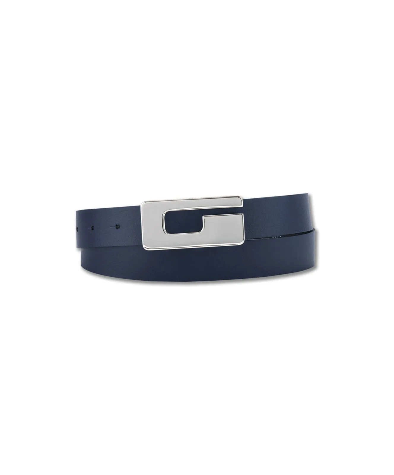 Damen Gürtel 3cm Softleder Koppelgürt. von Bernd Götz in Marine