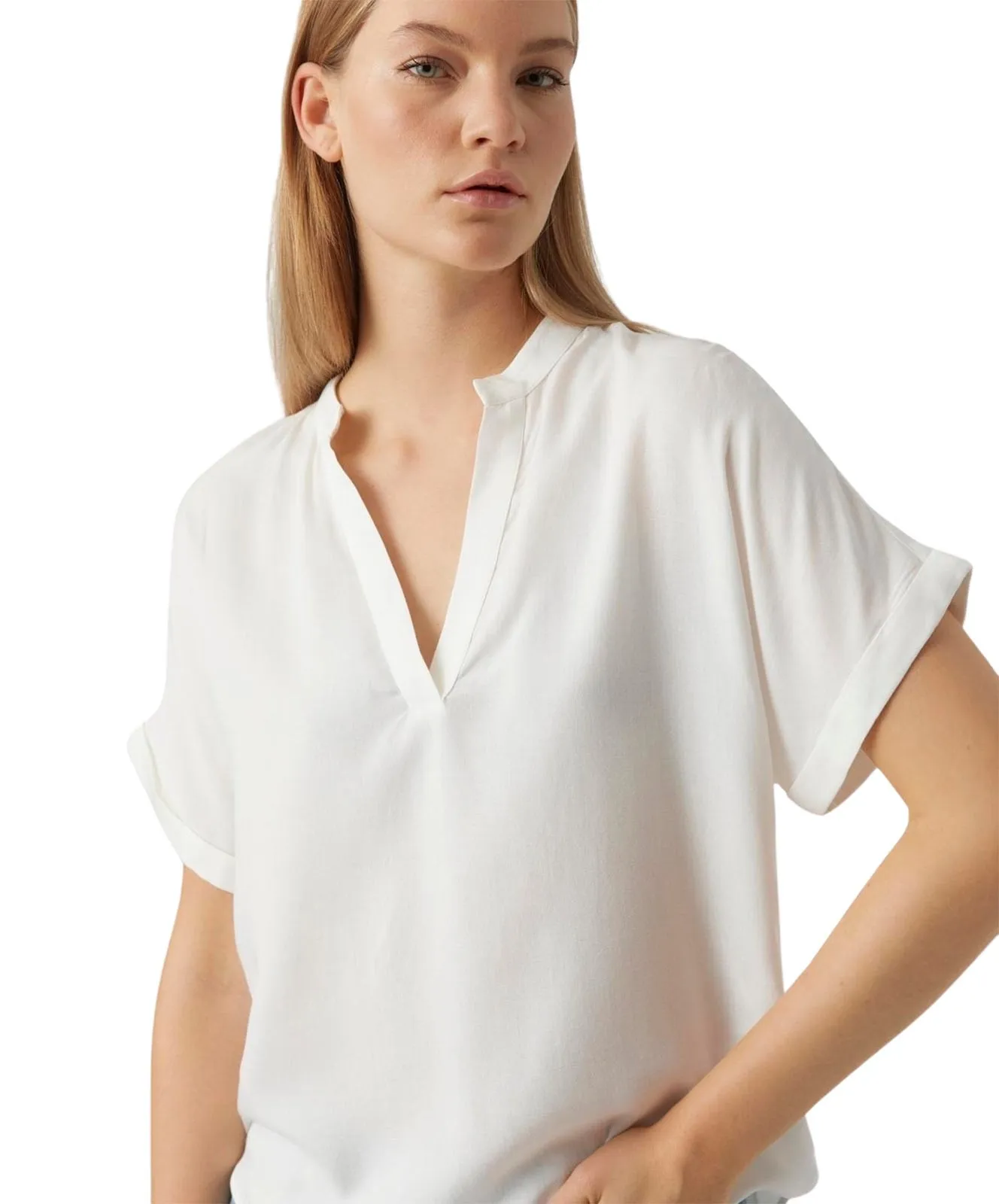 Damen Shirt Beauty von Vero Moda in Snow White