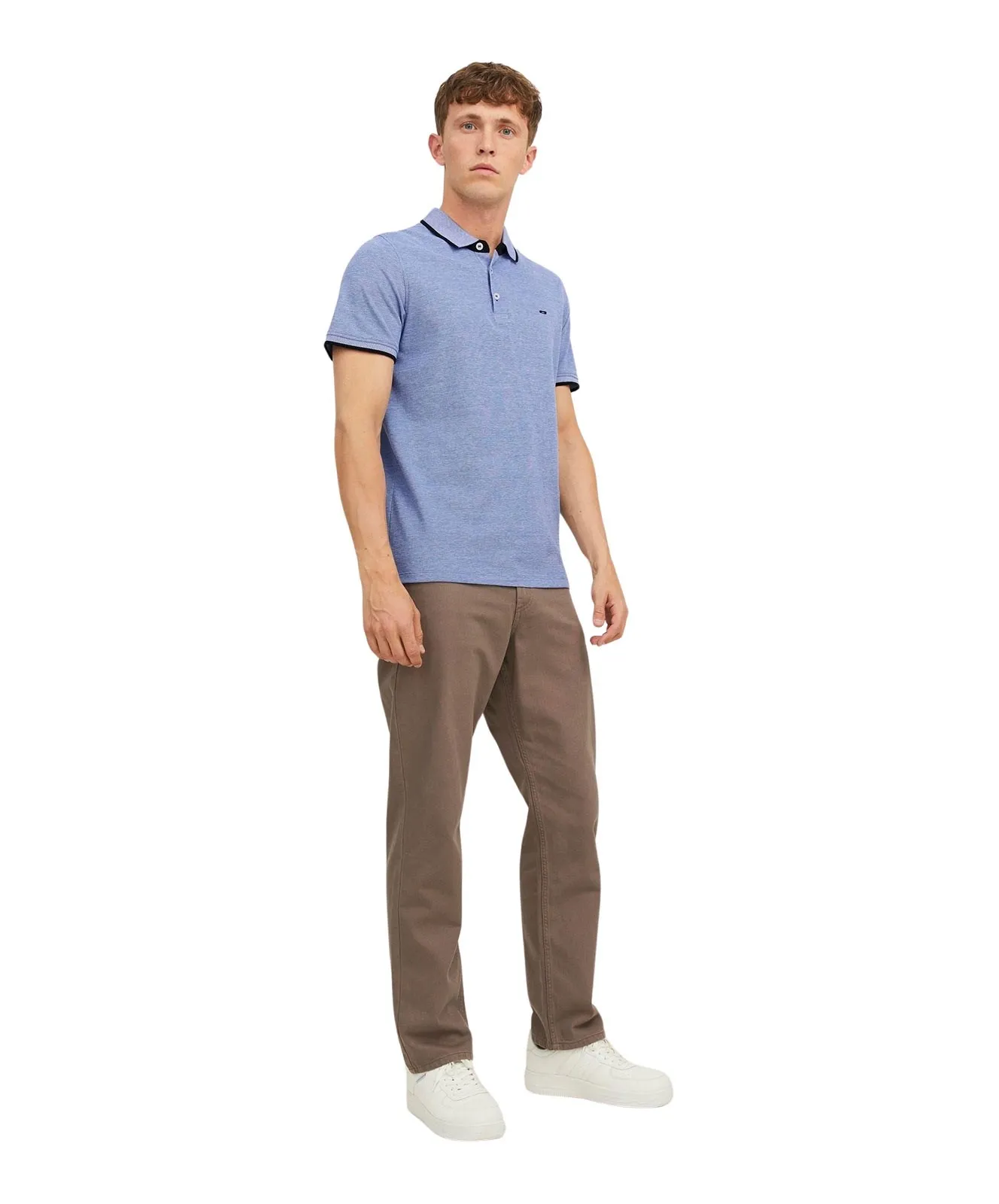 Herren Shirt Epaulos von Jack & Jones in Bright Cobalt